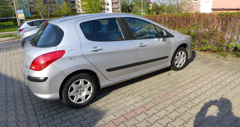 Peugeot 308 cena 16800 przebieg: 93700, rok produkcji 2010 z Gdynia małe 79